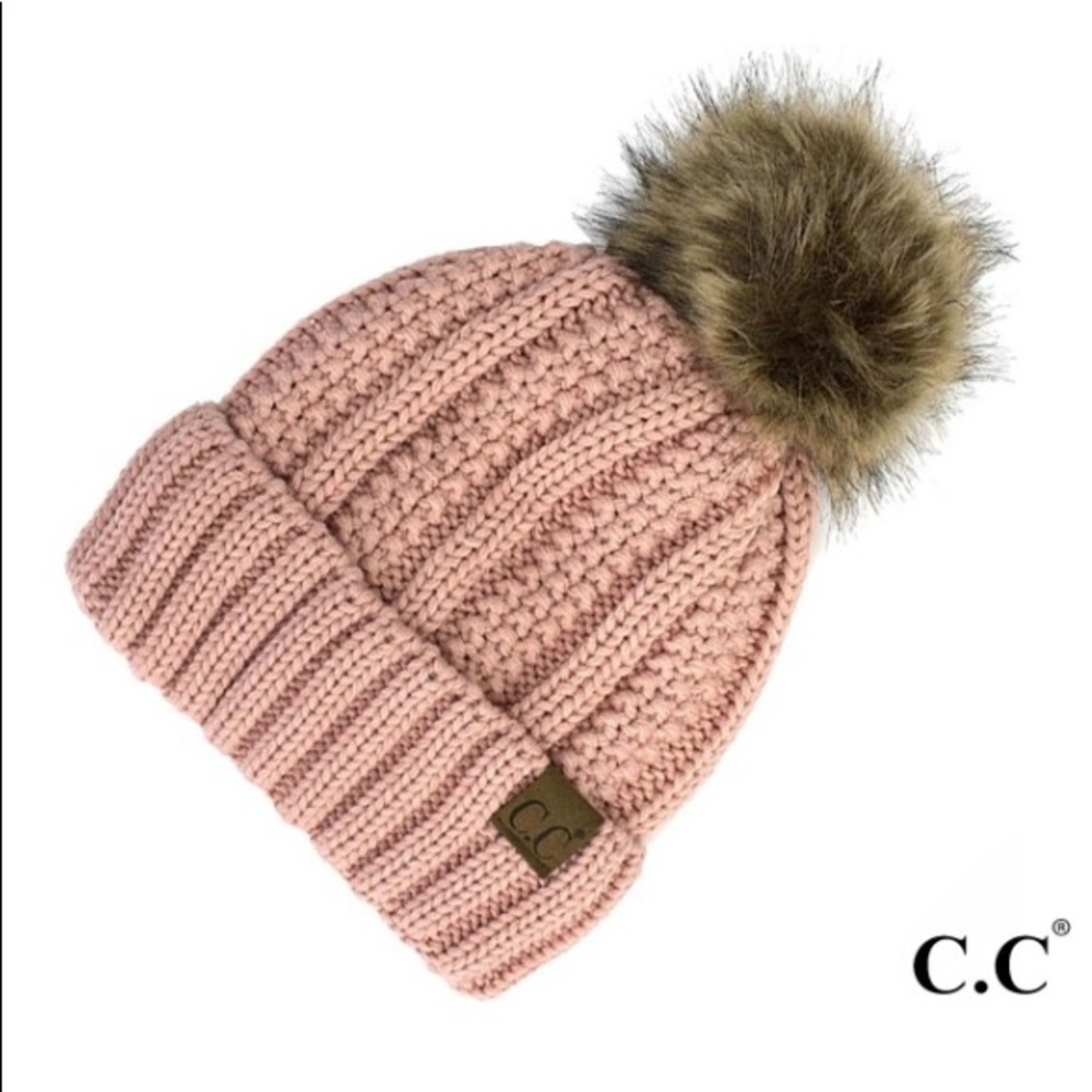 C.C Pom-Pom Beanie